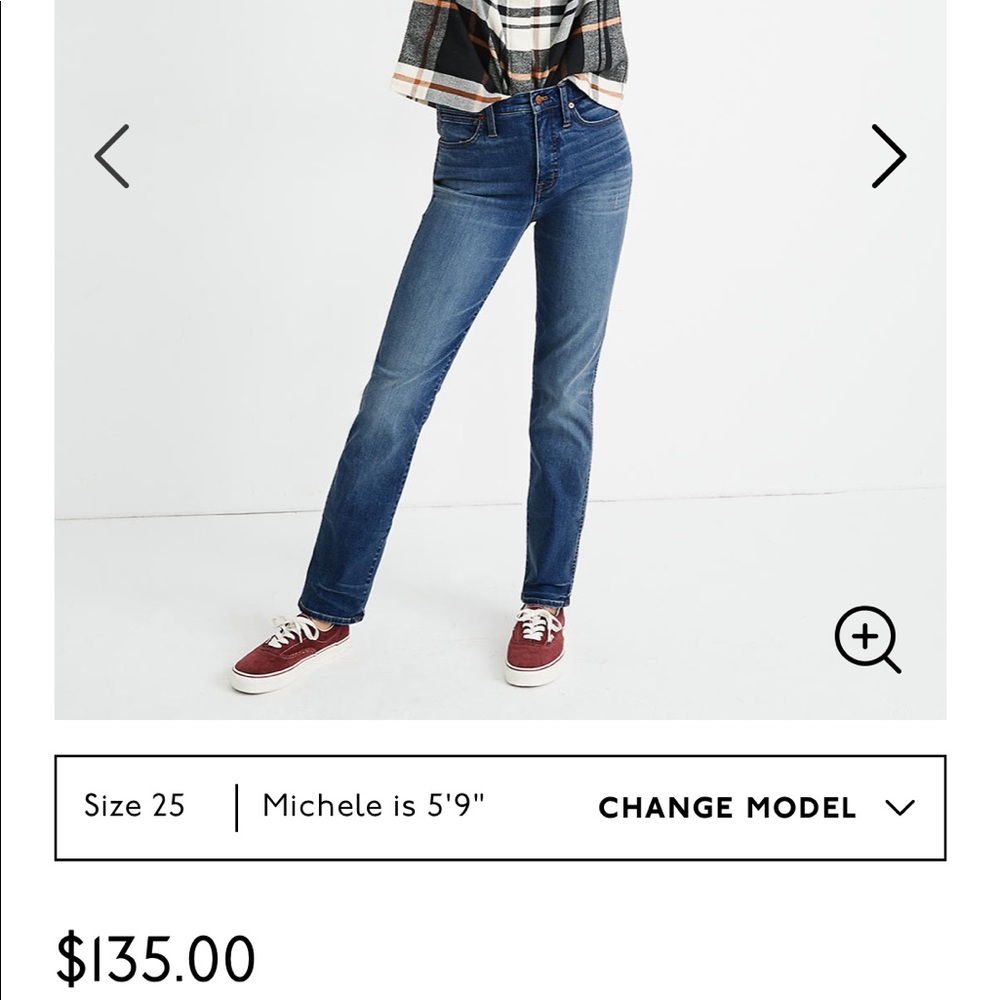 Madewell Stovepipe Jean